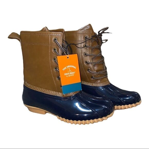 Sporto The Original Duck Boots Ariel Booties Waterproof 6.5M NWT Floor Sample - Picture 2 of 7